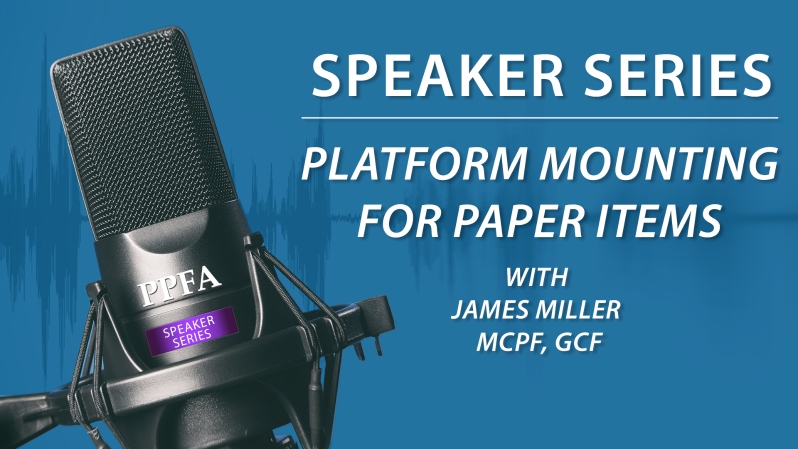 Speaker Series | Platform Mounting for Paper Items